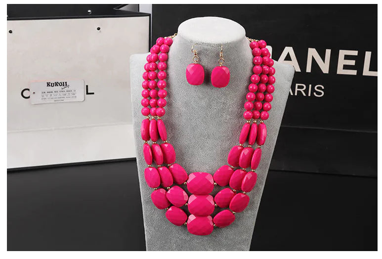 Bunga Necklace Jewelry Set