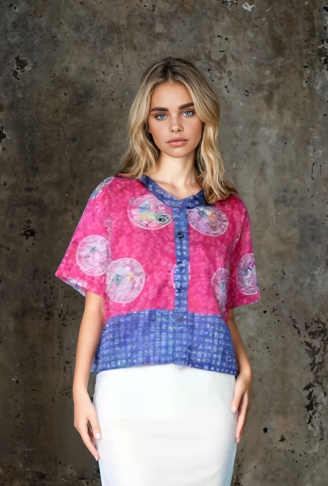 Sanur T-shirt met korte mouwen