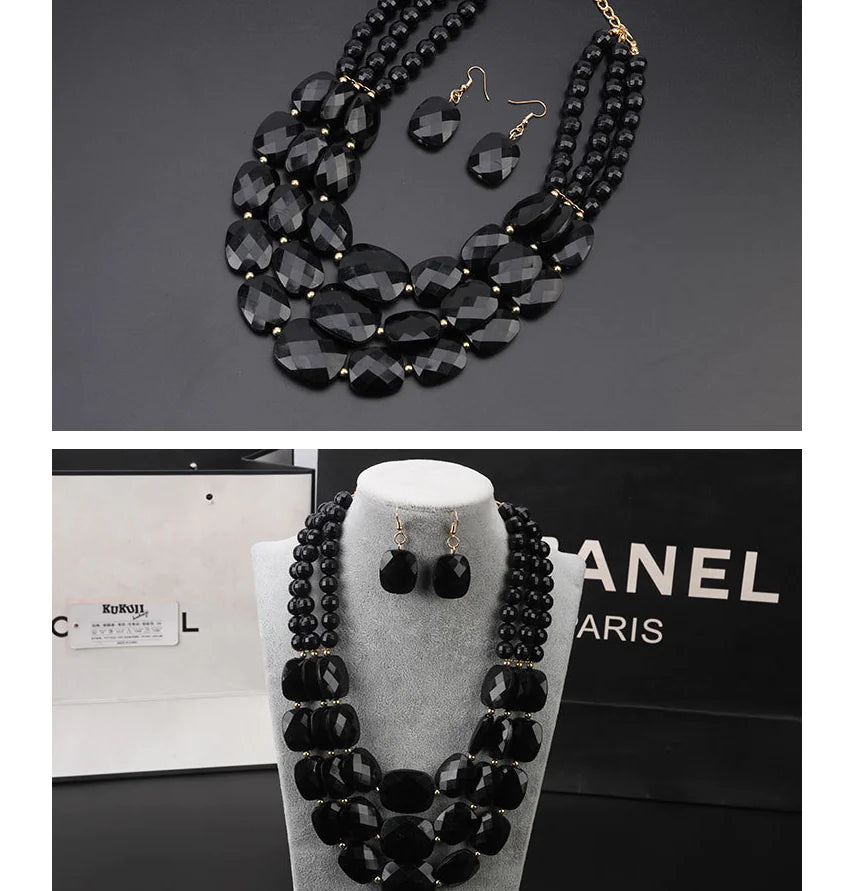 Bunga Necklace Jewelry Set