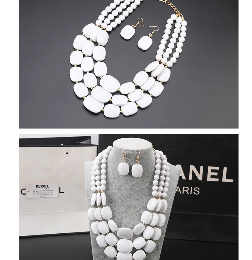 Bunga Necklace Jewelry Set