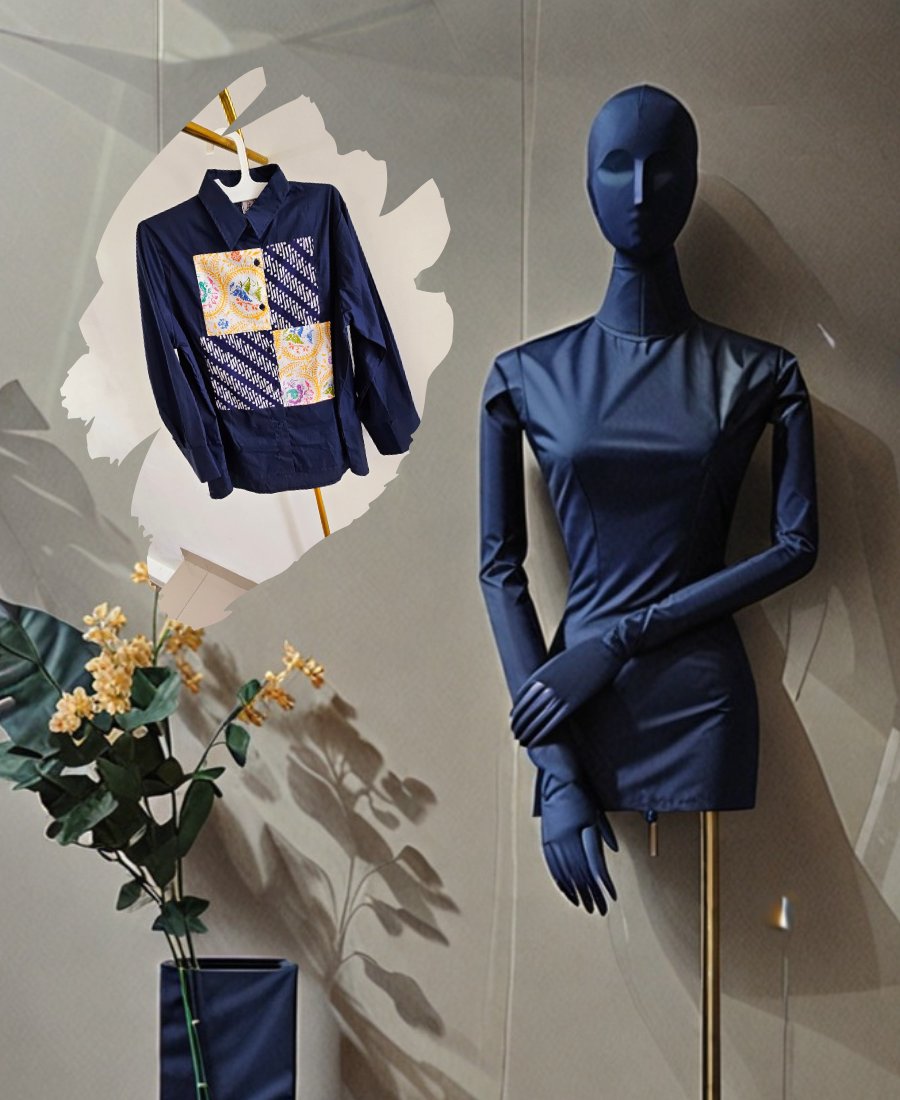 Blouse with Long Sleeve