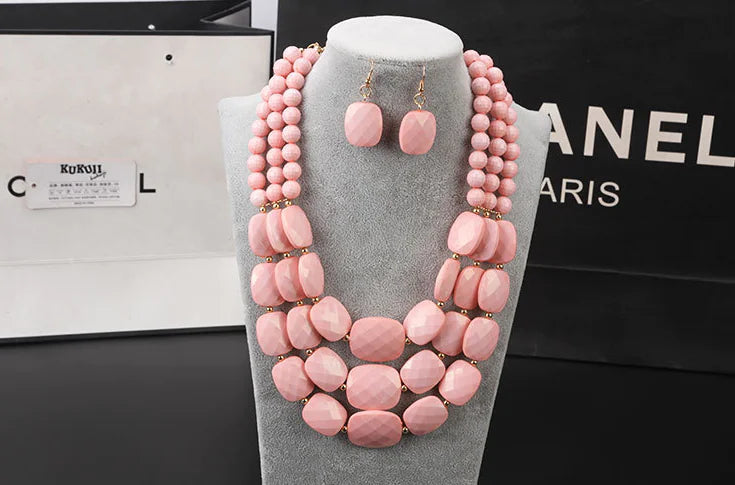 Bunga Necklace Jewelry Set