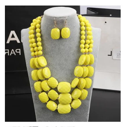 Bunga Necklace Jewelry Set