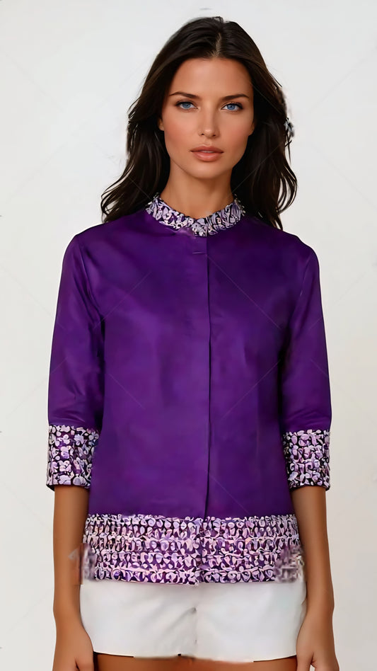 Blus Kayla Lengan Pendek