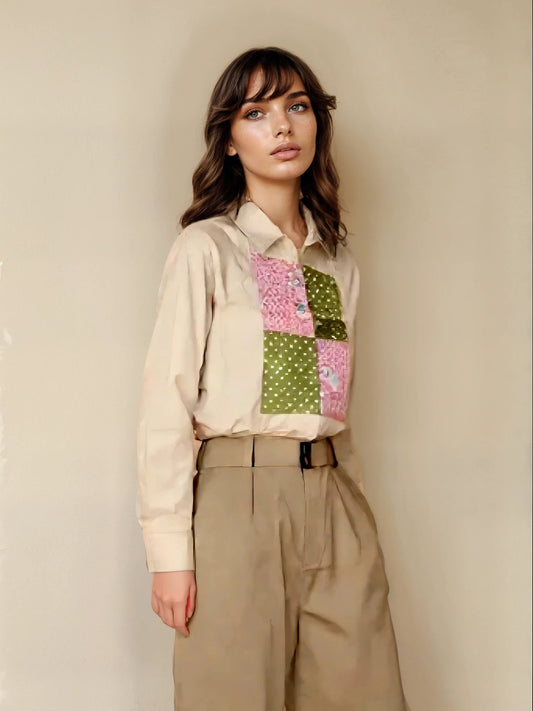 Blus Cantik Lengan Panjang 