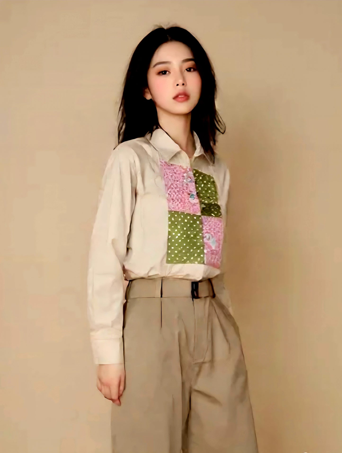 Blus Cantik Lengan Panjang 
