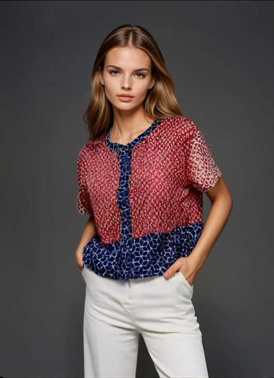 Lombok T-Shirt with Short Sleeve