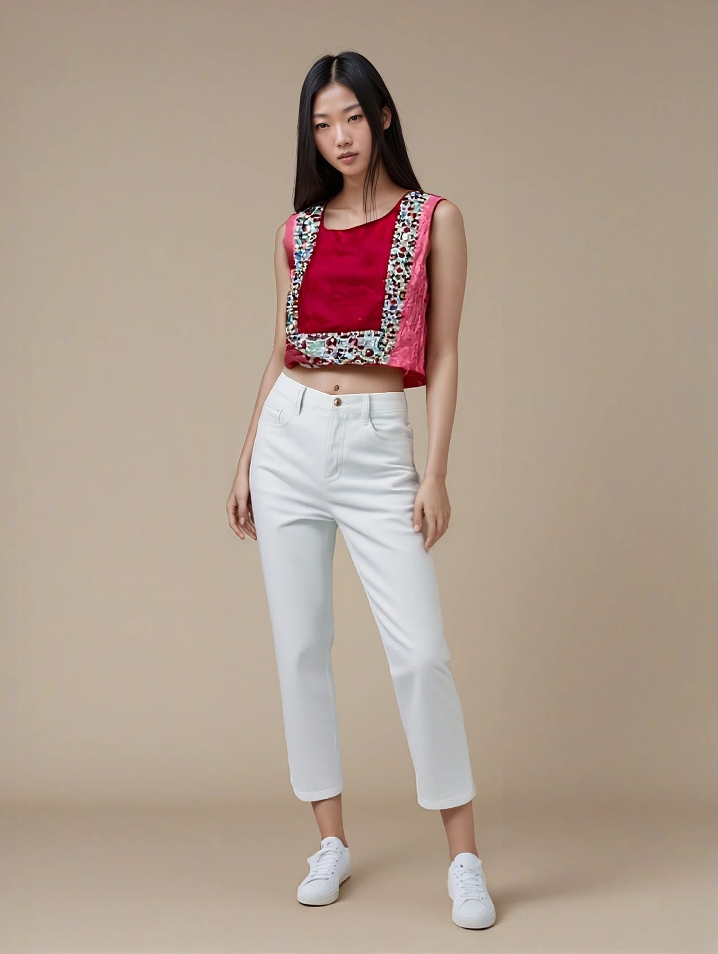Merah Muda Sleeveless Shirt - Openings Promo