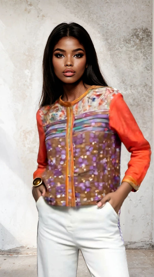 Selamat Blouse with Long Sleeve