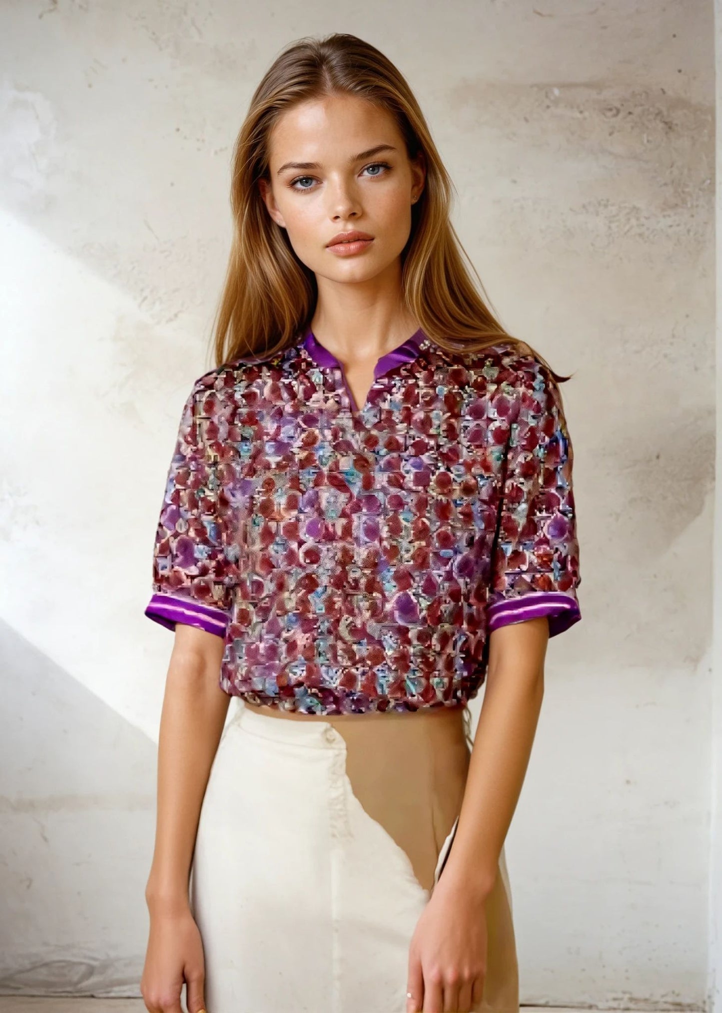 Bandung T-shirt met korte mouwen