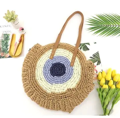 Bali Island Round Bag