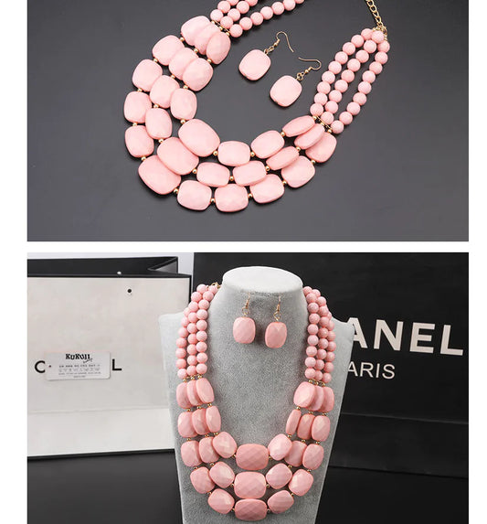 Bunga Necklace Jewelry Set