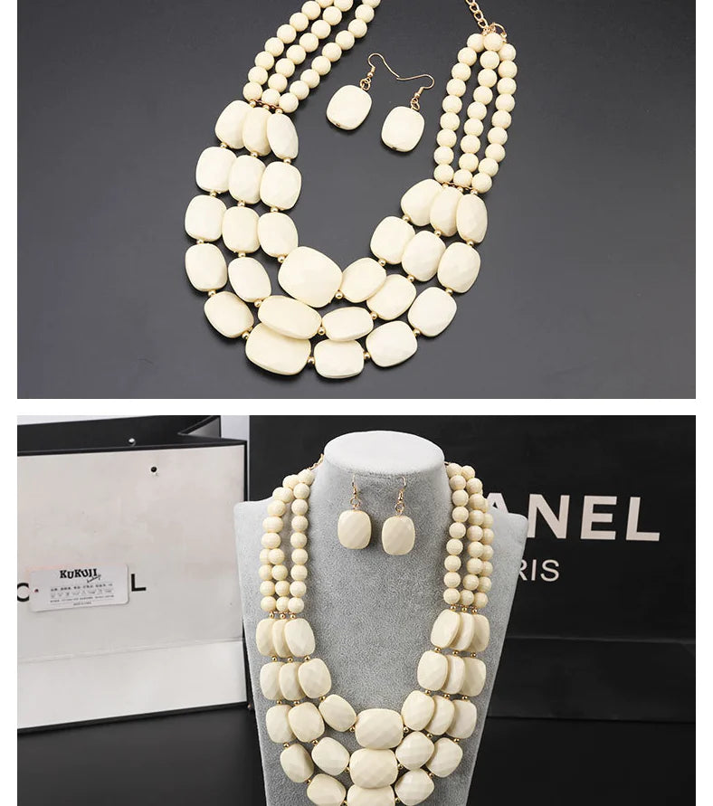 Bunga Necklace Jewelry Set